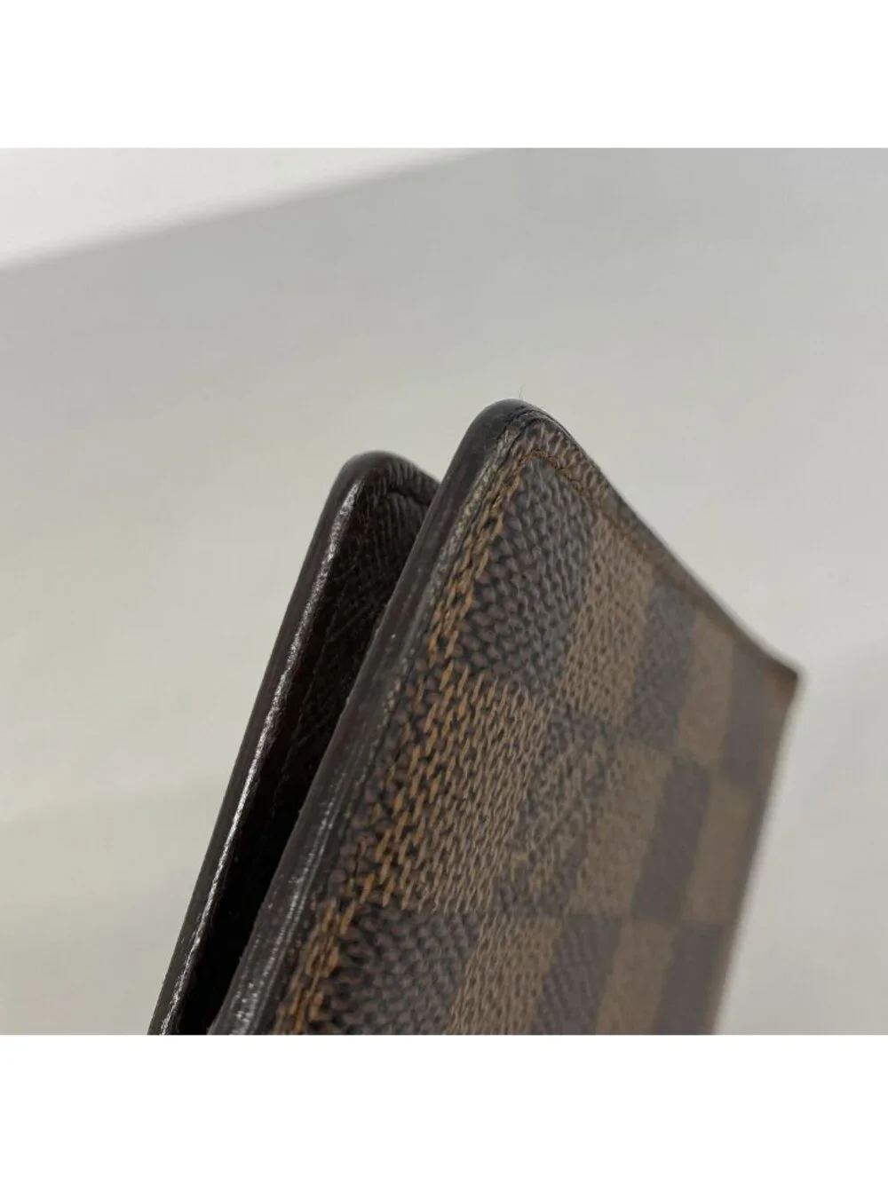 Louis Vuitton Wallet Damier Portefeuille Marco Ebene